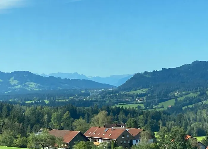 Allgaeu - Traumhafter Blick In Schweizer Berge 아파트 바일러-지머베르크